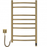 Полотенцесушитель Камелия 480х800 Sensor левый с таймером,бронза