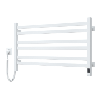 Рушникосушка електрична NAVIN Авангард 900х500 Sensor, білий, лівий, таймер